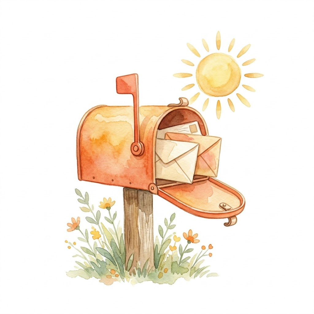 信件與電話圖示，象徵聯絡溝通